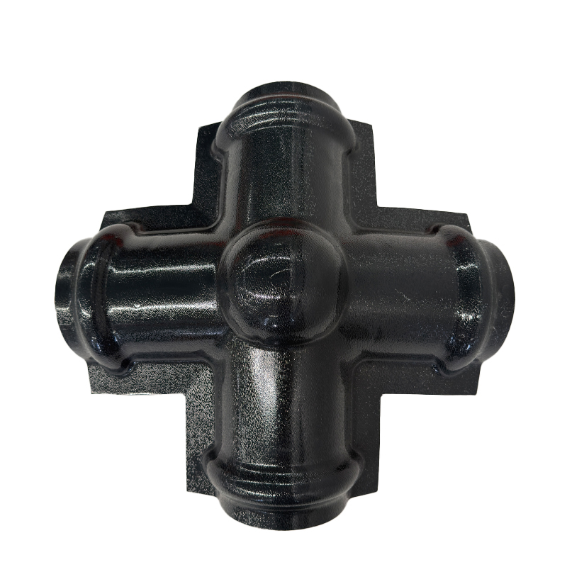 Resin tile accessories black
