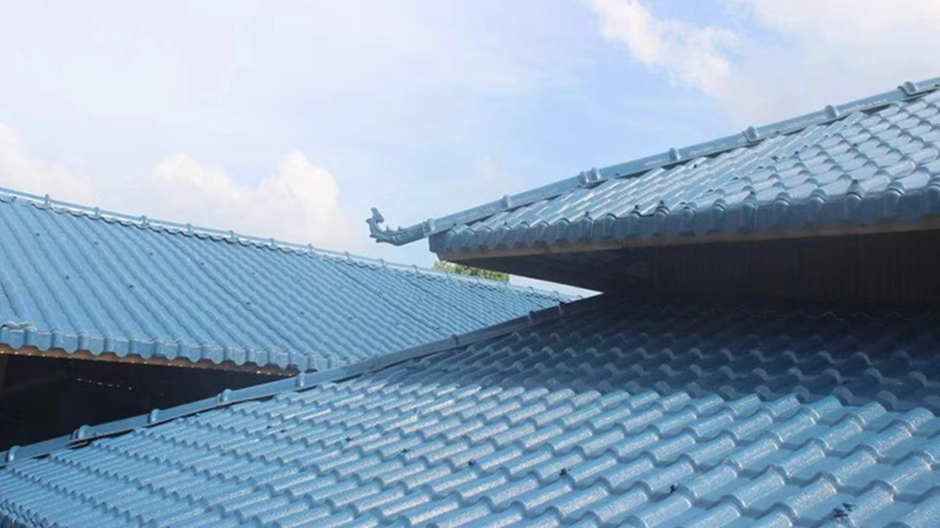 Resin Tile Production